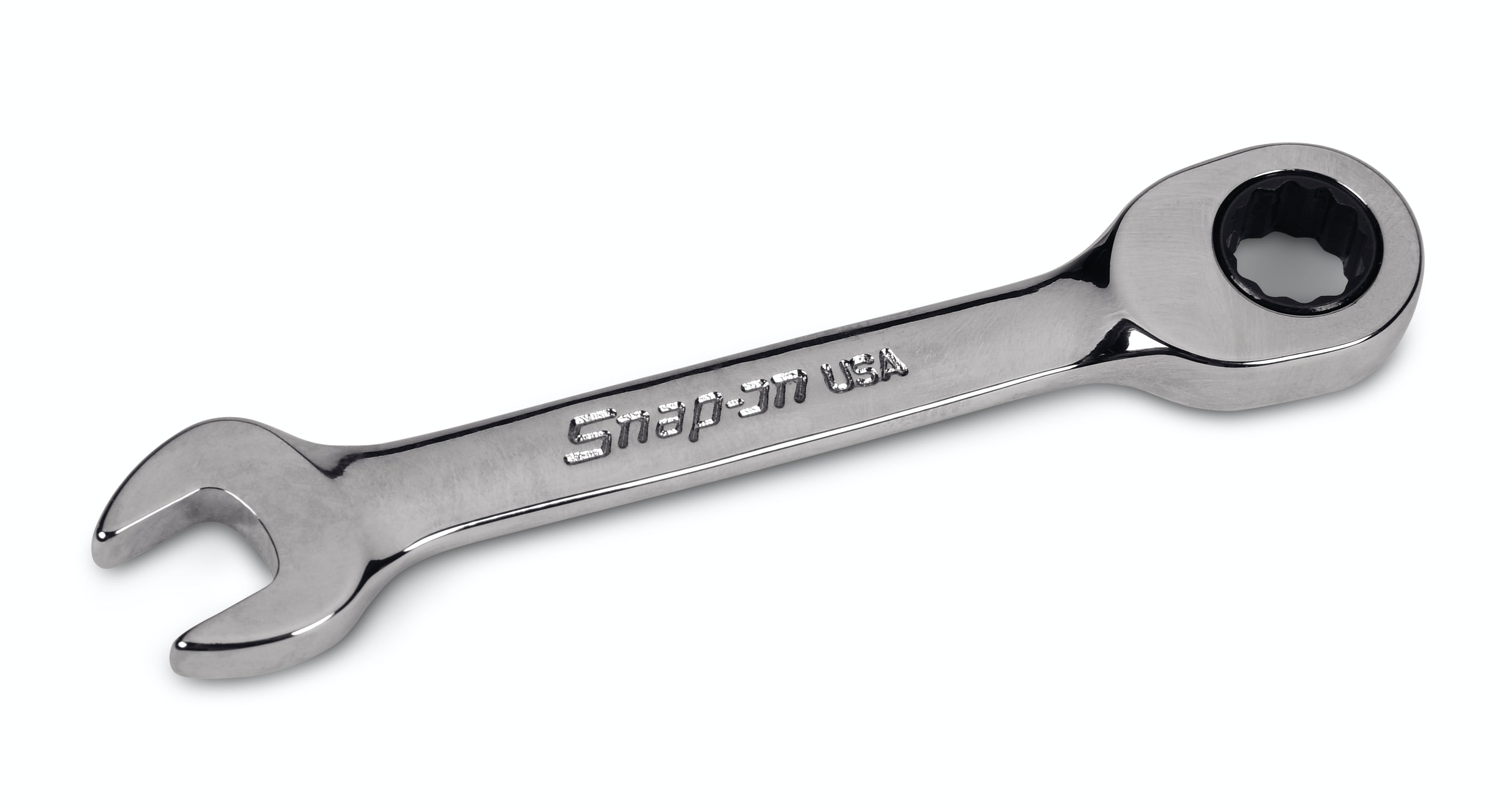 9 mm 12-Point Metric Flank Drive® 0° Offset Short Ratcheting Combination Wrench | OXKRM9 9 mm 12-Point Metric Flank Drive® 0° Offset Short Ratcheting Combination Wrench | OXKRM9